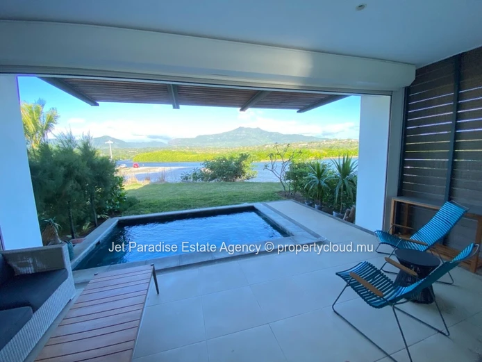 Luxurious Duplex with Private Pool and Stunning Views in Rivière Noire - Black River! 240m² living area, Rs.