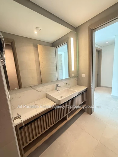 Modern newly built apartment in gated complex