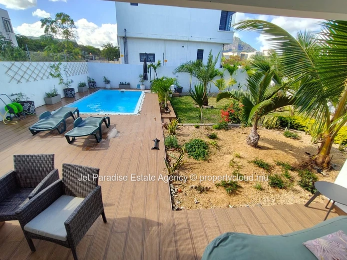 Pet friendly house with swimming pool and garden