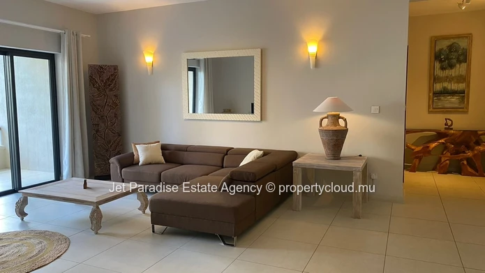 Luxury 3-Bedroom Balinese-Style Apartment in Secure Residence, 5 Minutes from the Beach