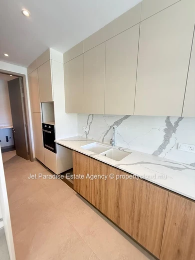 Modern newly built apartment in gated complex