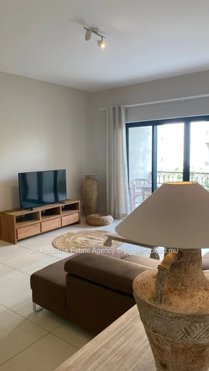 Luxury 3-Bedroom Balinese-Style Apartment in Secure Residence, 5 Minutes from the Beach