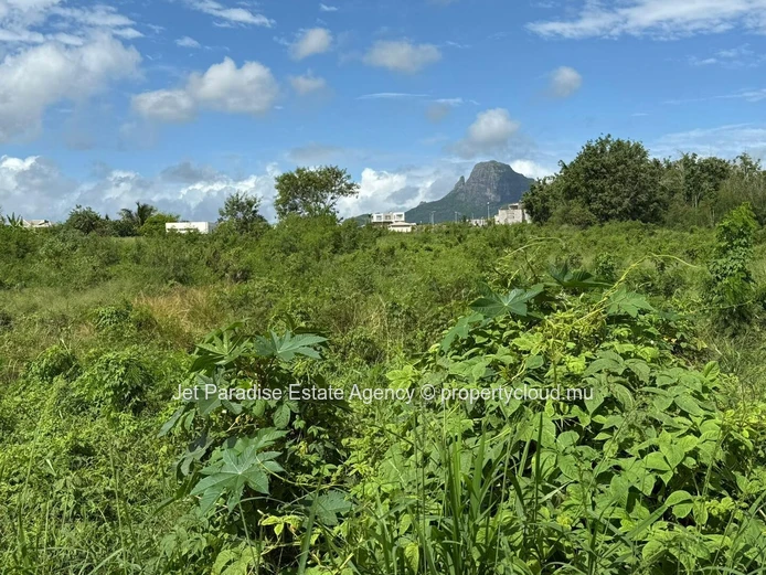 "Prime Residential Land in Flic en Flac with Stunning Mountain Views - Perfect for Development! Only Rs 231M"